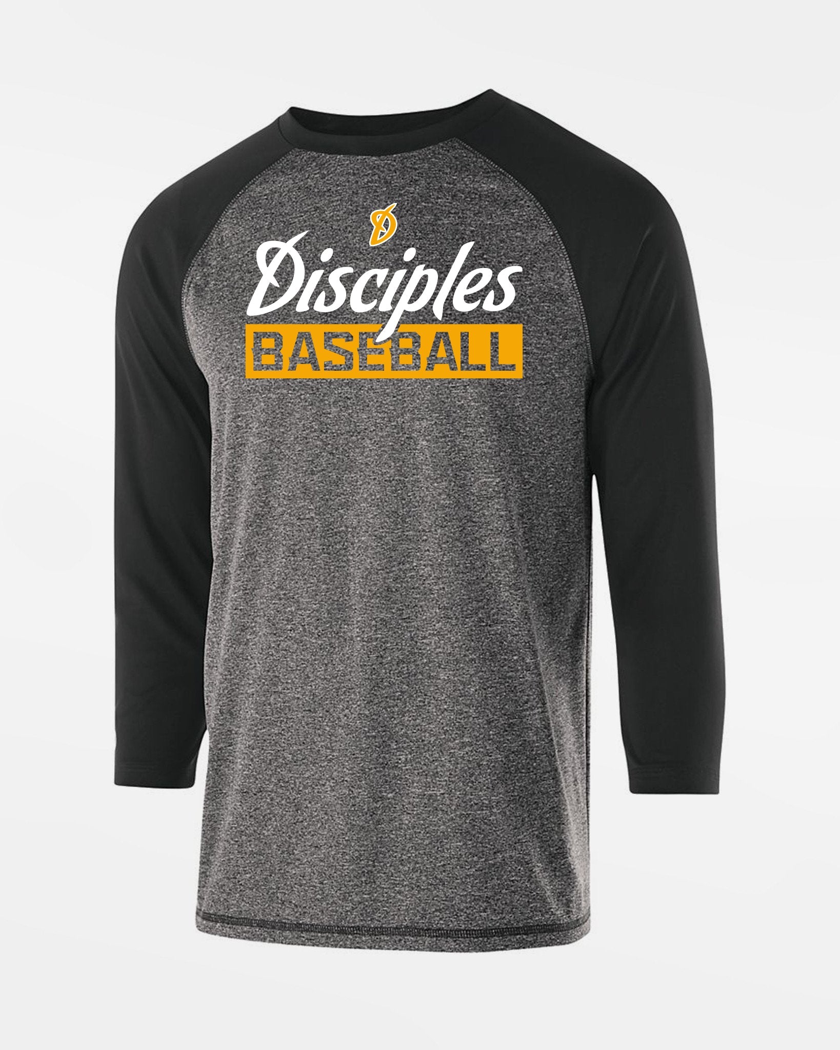Holloway Typhoon 3/4 Sleeve Functional Shirt "Munich-Haar Disciples", Baseball, schwarz-DIAMOND PRIDE