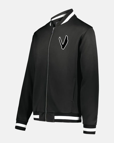 Holloway V-Street Full Zip Jacket "Wesseling Vermins", V, schwarz-DIAMOND PRIDE