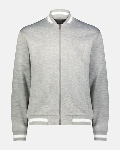 Holloway V-Street Full Zip Jacket, heather grau-DIAMOND PRIDE
