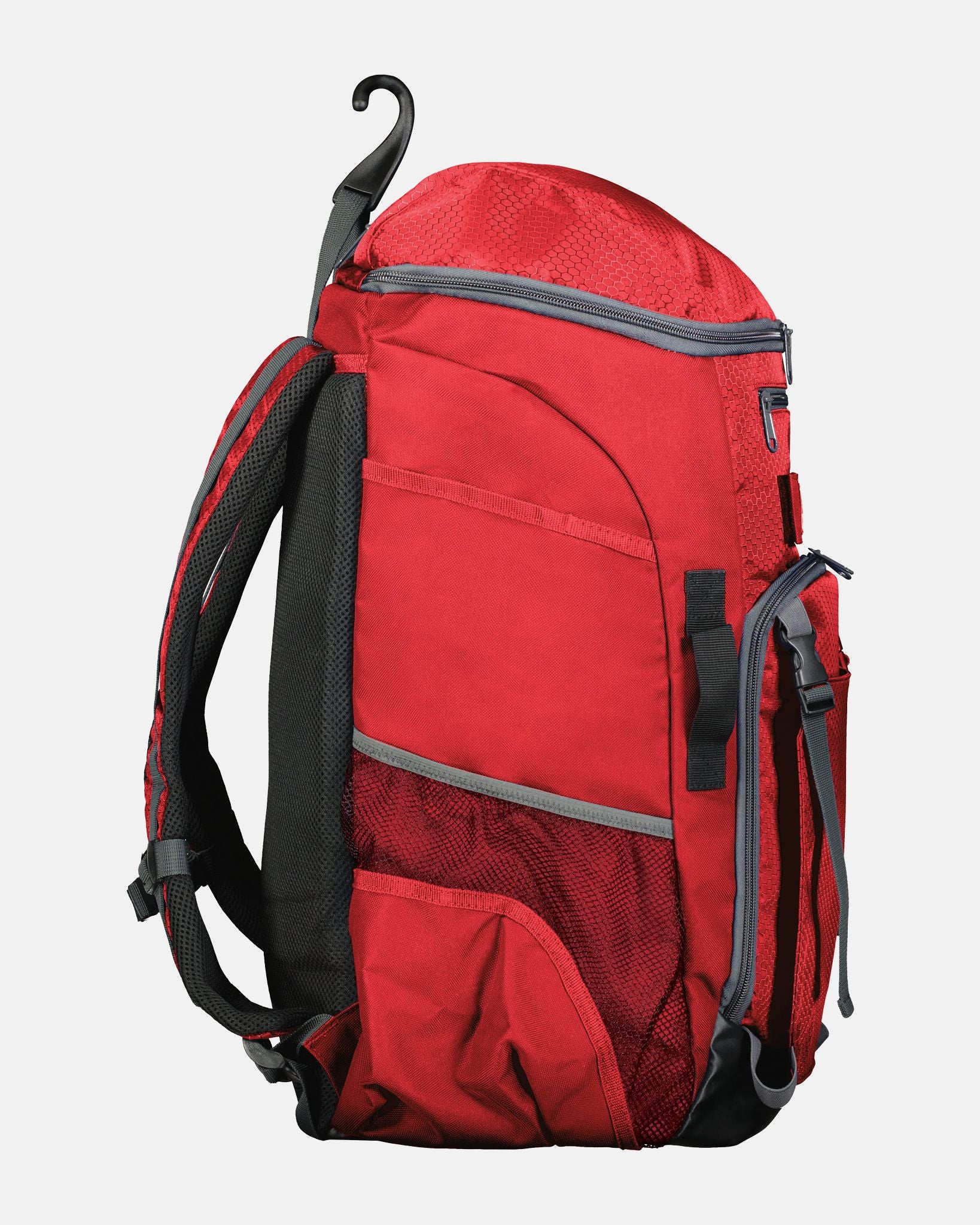 Russell Athletic Baseball Rucksack "Altdorf Raptors", Dino, rot-DIAMOND PRIDE
