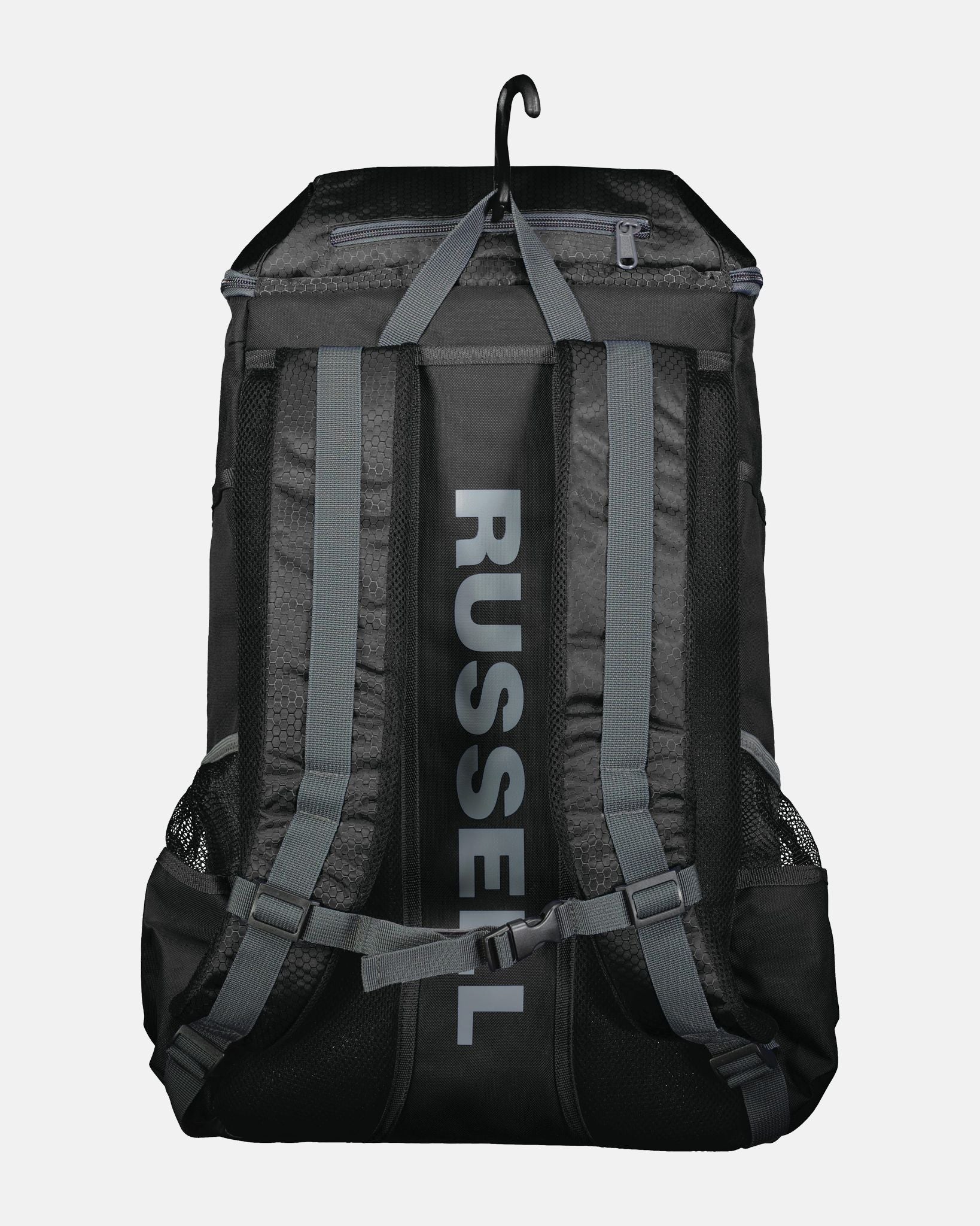 Russell Athletic Baseball Rucksack "Altdorf Raptors", Dino, schwarz-DIAMOND PRIDE
