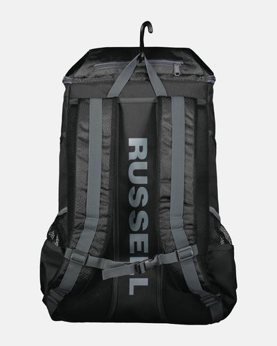 Russell Athletic Baseball Rucksack "Altdorf Raptors", Dino, schwarz-DIAMOND PRIDE