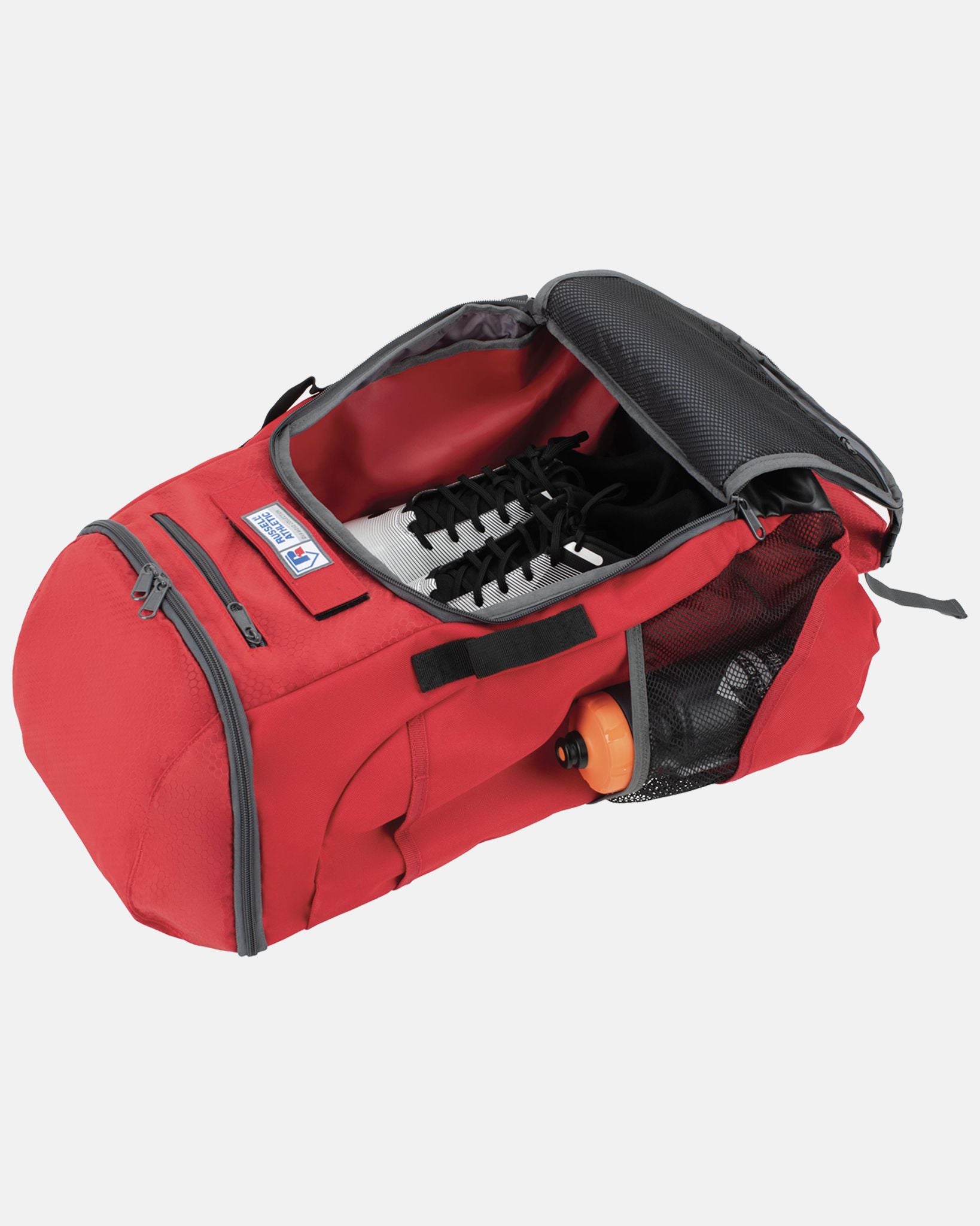 Russell Athletic Baseball Rucksack "Altdorf Raptors", rot-DIAMOND PRIDE