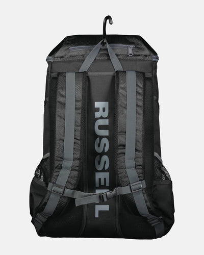 Russell Athletic Baseball Rucksack "Gröbenzell Bandits", G, schwarz-DIAMOND PRIDE