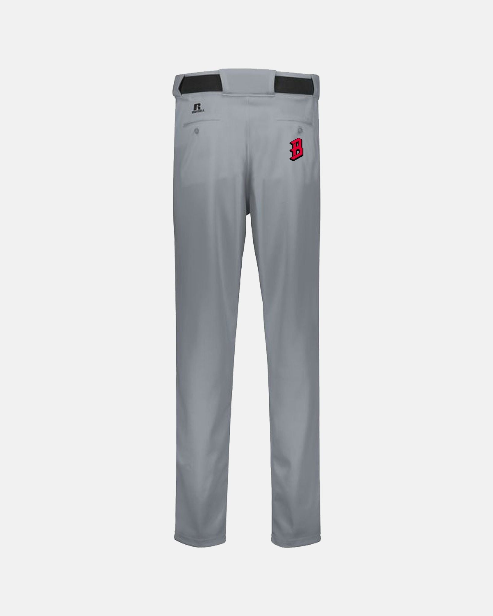 Russell Athletic Kids Solid Baseball Pant "Open Bottom" "Bremen Dockers", B, grau-DIAMOND PRIDE