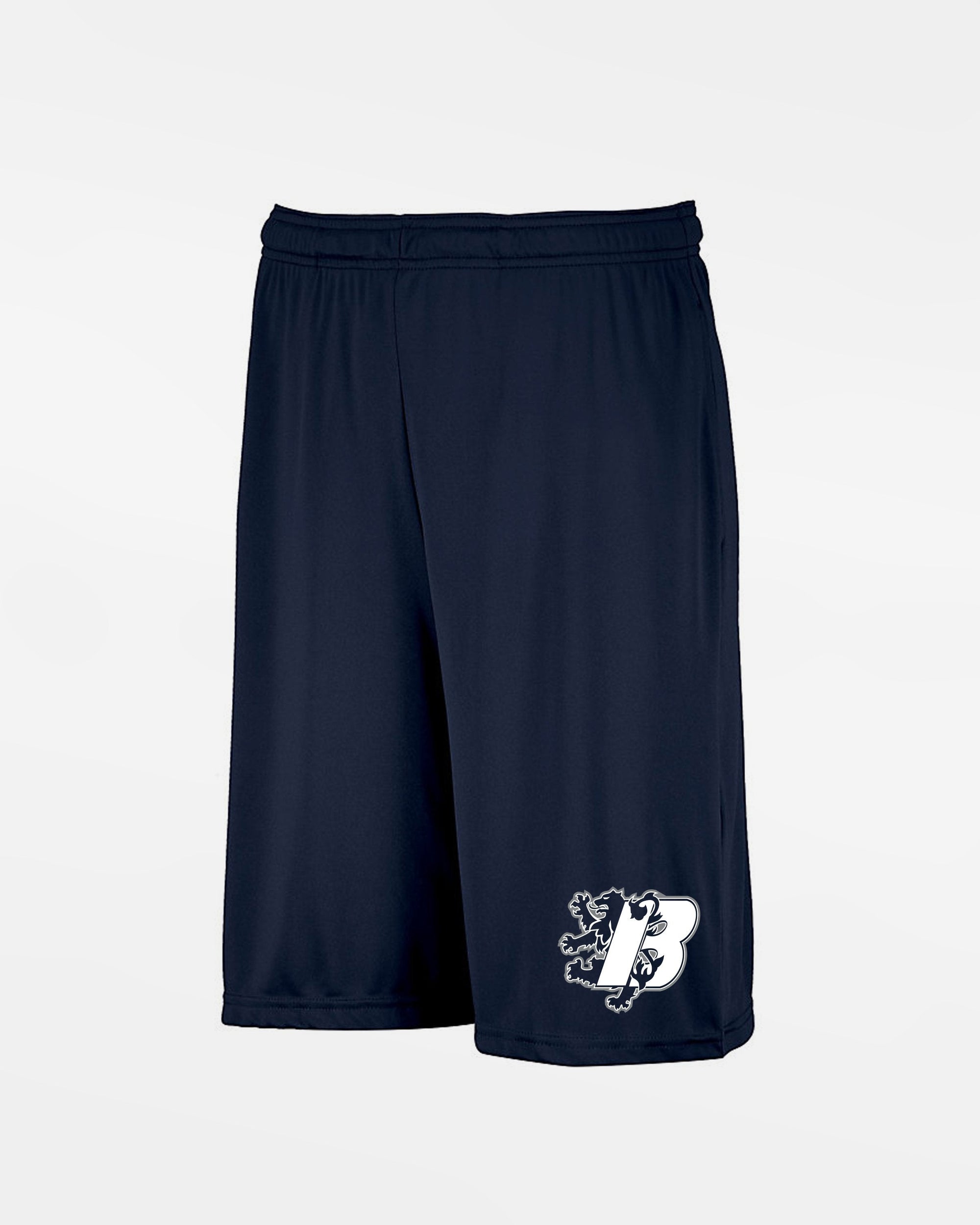 Russell Athletic Kids Stretch-Performance Short mit Taschen "Braunschweig 89ers", B, navy blau-DIAMOND PRIDE