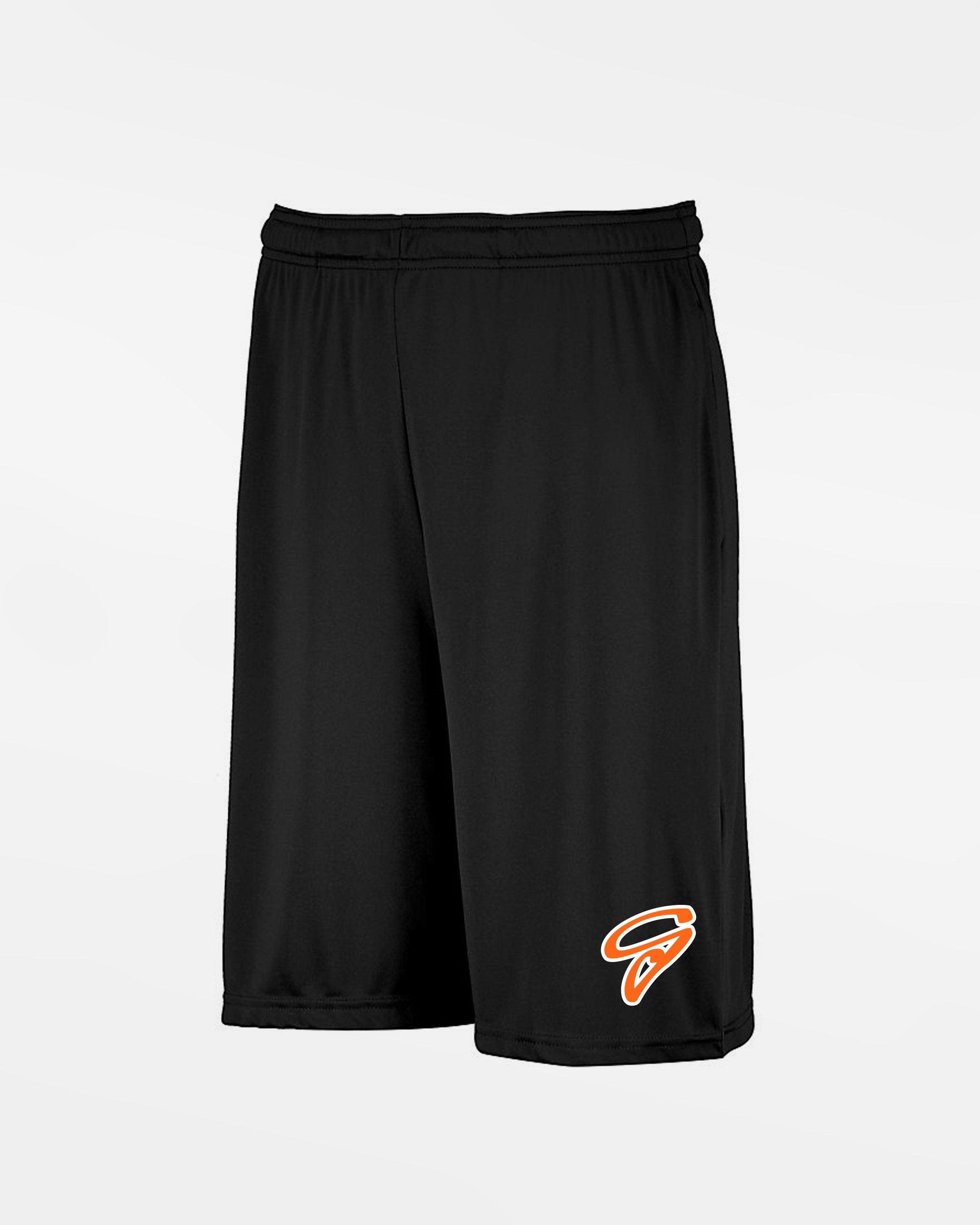 Russell Athletic Kids Stretch-Performance Short mit Taschen "Gröbenzell Bandits", G, schwarz-DIAMOND PRIDE