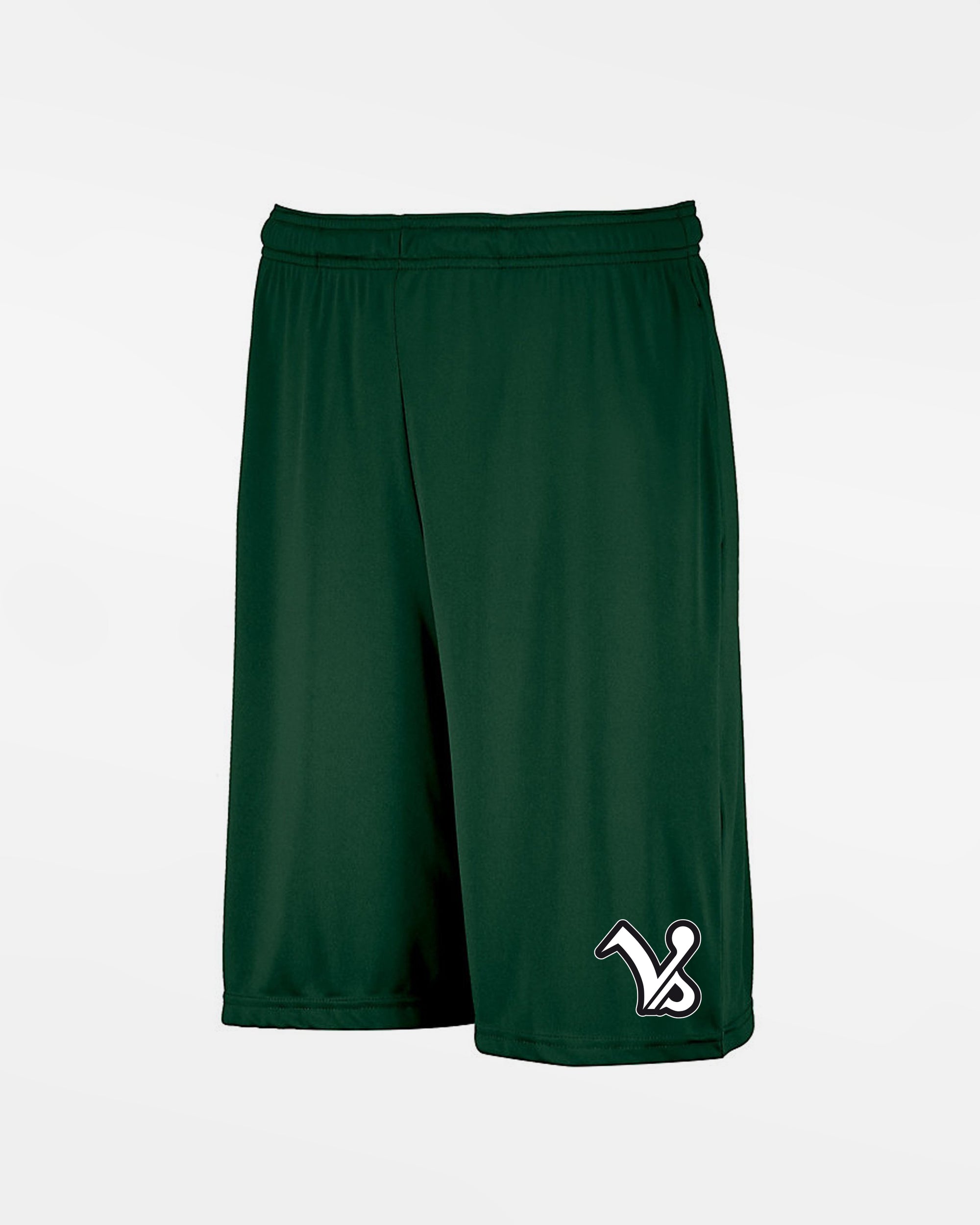 Russell Athletic Kids Stretch-Performance Short mit Taschen "Kufstein Vikings", VS, dunkelgrün-DIAMOND PRIDE