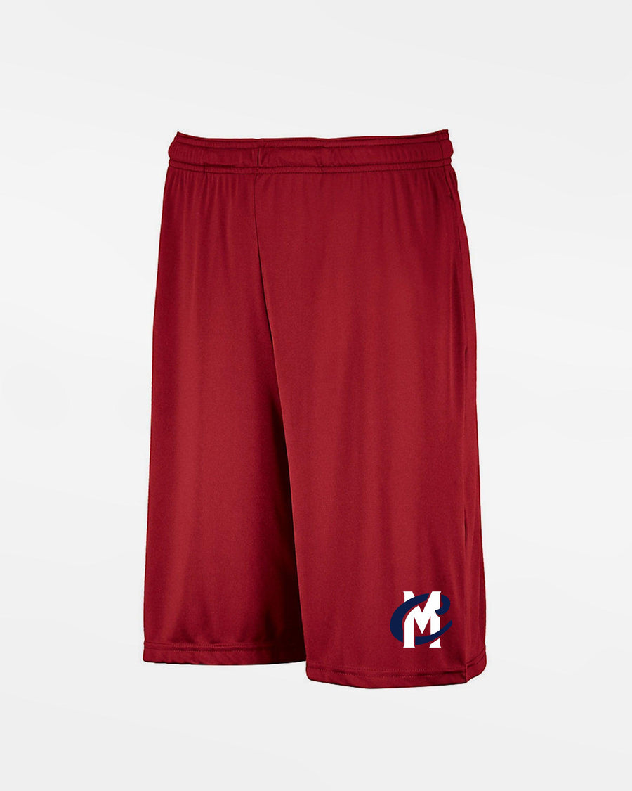 Russell Athletic Kids Stretch-Performance Short mit Taschen "Mühldorf Cubs", MC, rot-DIAMOND PRIDE