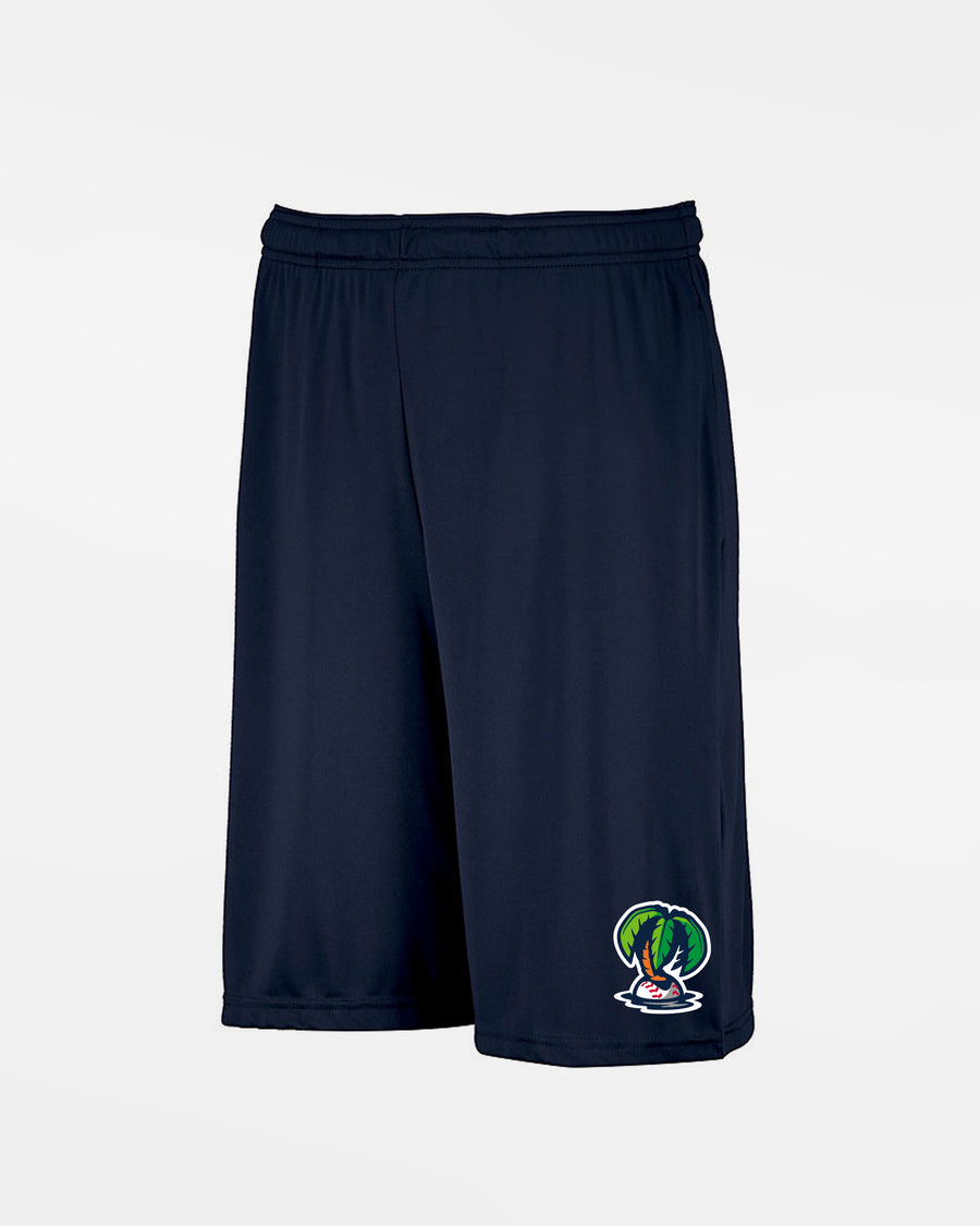 Russell Athletic Kids Stretch-Performance Short mit Taschen "Munich Caribes", Palme, navy blau-DIAMOND PRIDE