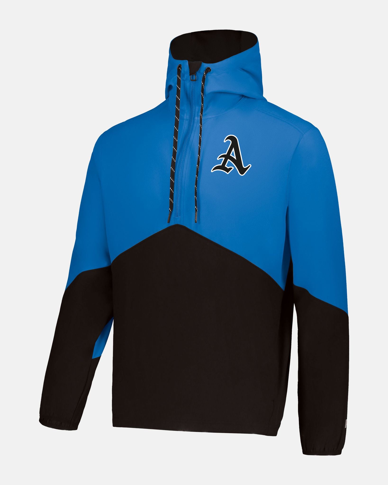 Russell Athletic Legend Hooded Pullover "Altdorf Icesharks", A, schwarz - royal-DIAMOND PRIDE