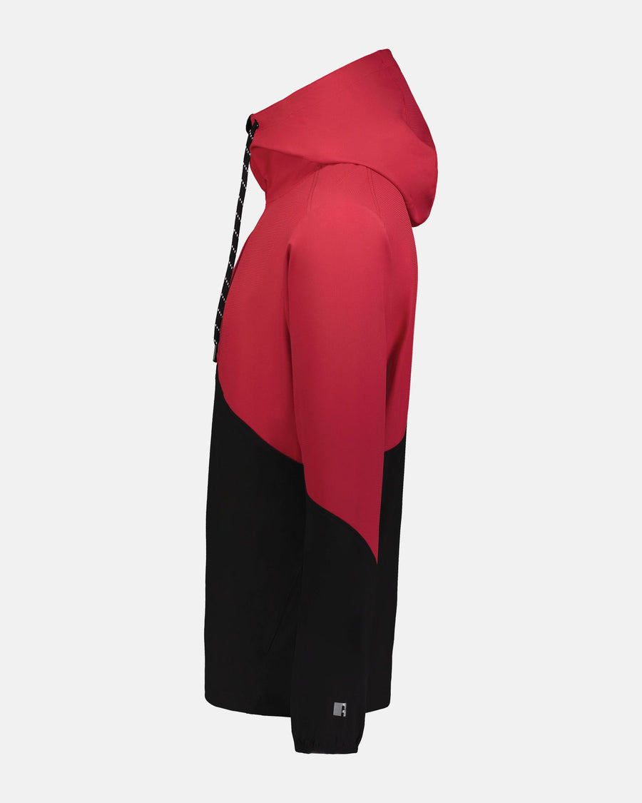 Russell Athletic Legend Hooded Pullover "Hard Bulls", HB, schwarz-rot-DIAMOND PRIDE