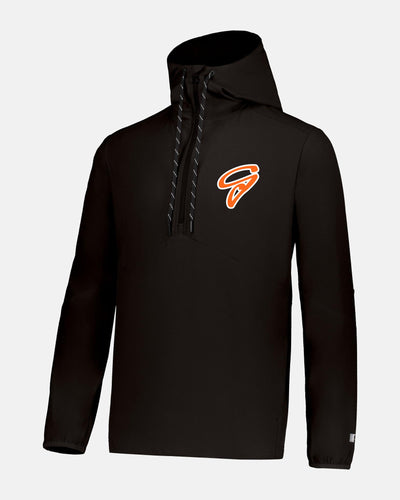 Russell Athletic Legend Hooded Pullover "Gröbenzell Bandits", G, schwarz-DIAMOND PRIDE