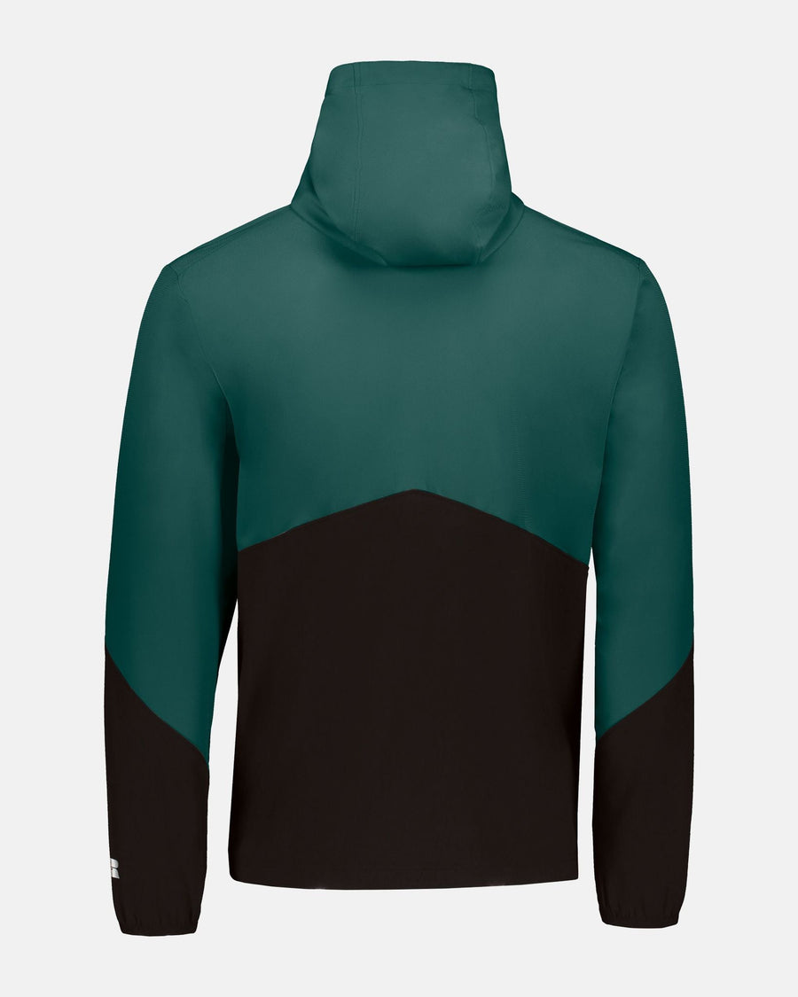 Russell Athletic Legend Hooded Pullover "Kufstein Vikings", VS, schwarz-dunkelgrün-DIAMOND PRIDE