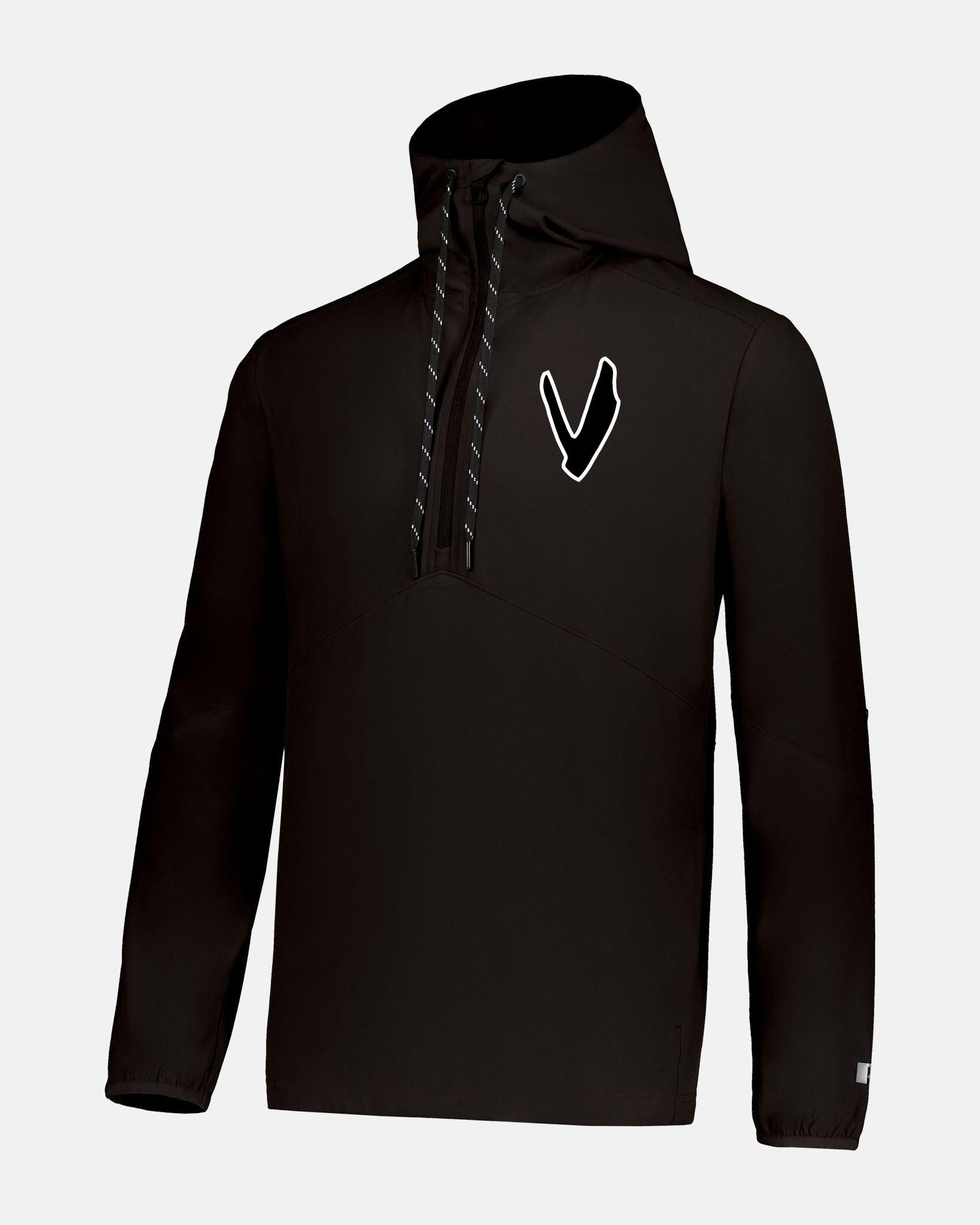 Russell Athletic Legend Hooded Pullover "Wesseling Vermins", V, schwarz-DIAMOND PRIDE