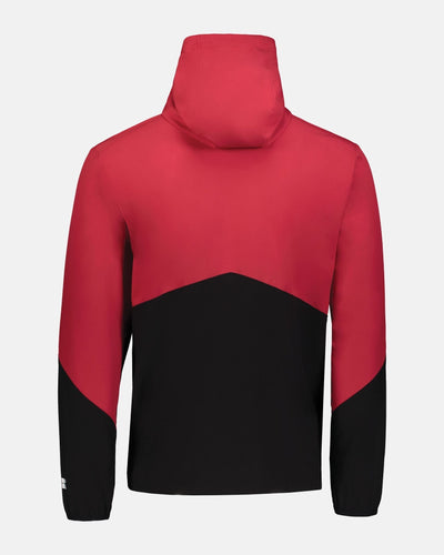 Russell Athletic Legend Hooded Pullover "Wolfsburg Blackbirds", W, schwarz-rot-DIAMOND PRIDE