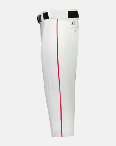 Russell Athletic Piped Diamond Series Baseball Knicker, Weiss/Rot-DIAMOND PRIDE