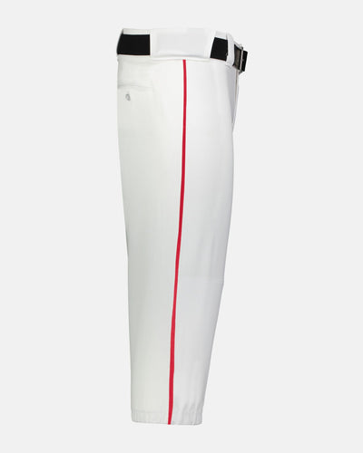 Russell Athletic Piped Diamond Series Baseball Knicker, Weiss/Rot-DIAMOND PRIDE