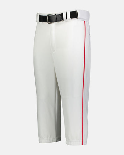 Russell Athletic Piped Diamond Series Baseball Knicker, Weiss/Rot-DIAMOND PRIDE