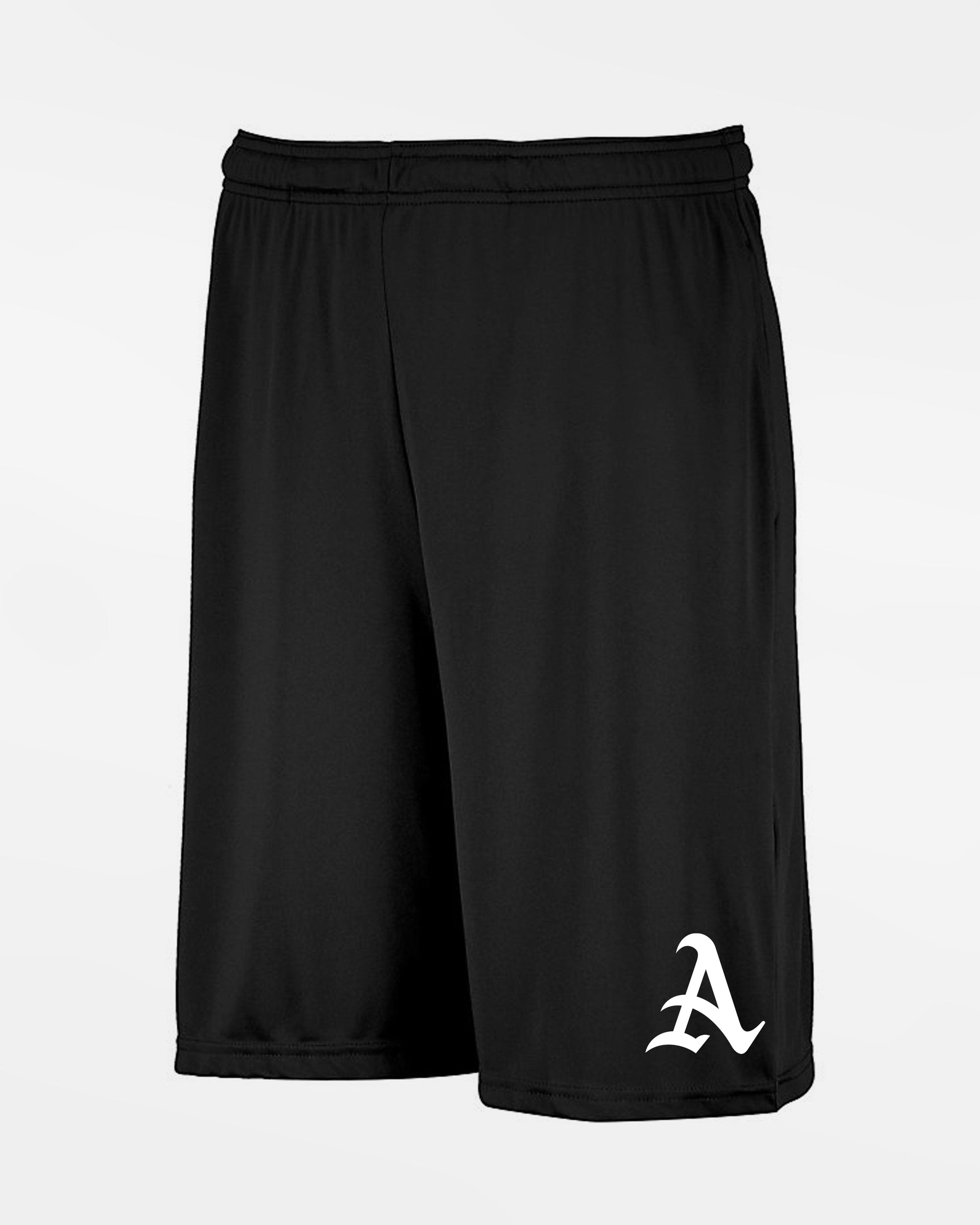 Russell Athletic Stretch-Performance Short mit Taschen "Altdorf Icesharks", A, schwarz-DIAMOND PRIDE