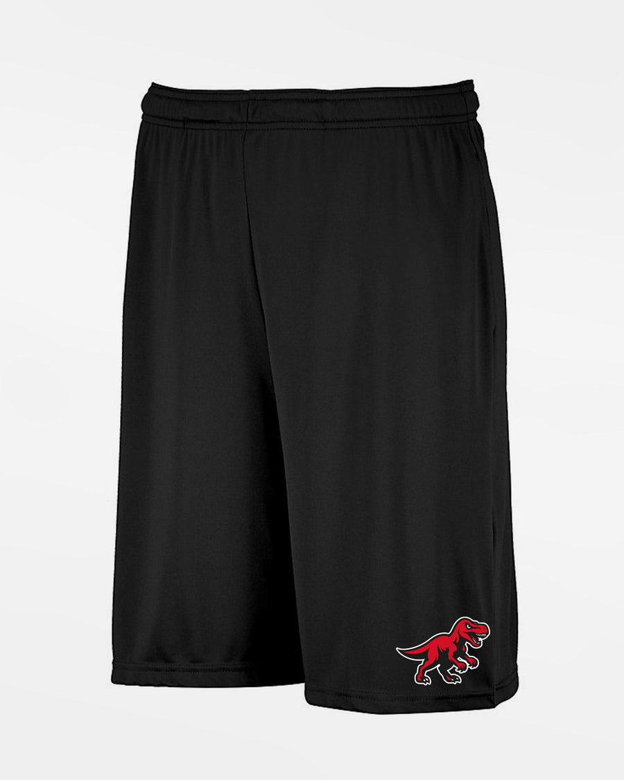Russell Athletic Stretch-Performance Short mit Taschen "Altdorf Raptors", Dino, schwarz-DIAMOND PRIDE