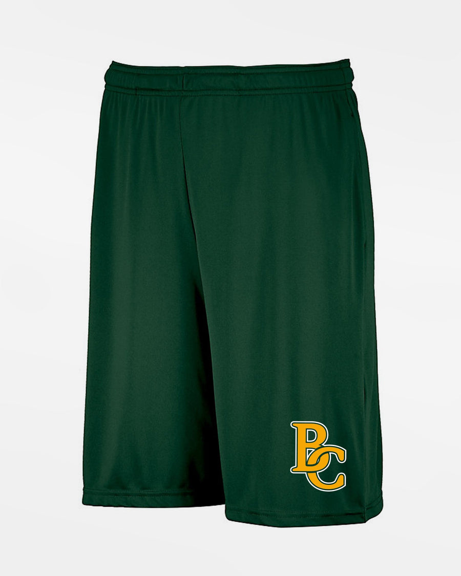 Russell Athletic Stretch-Performance Short mit Taschen "Bonn Capitals", BC, dunkelgrün-DIAMOND PRIDE