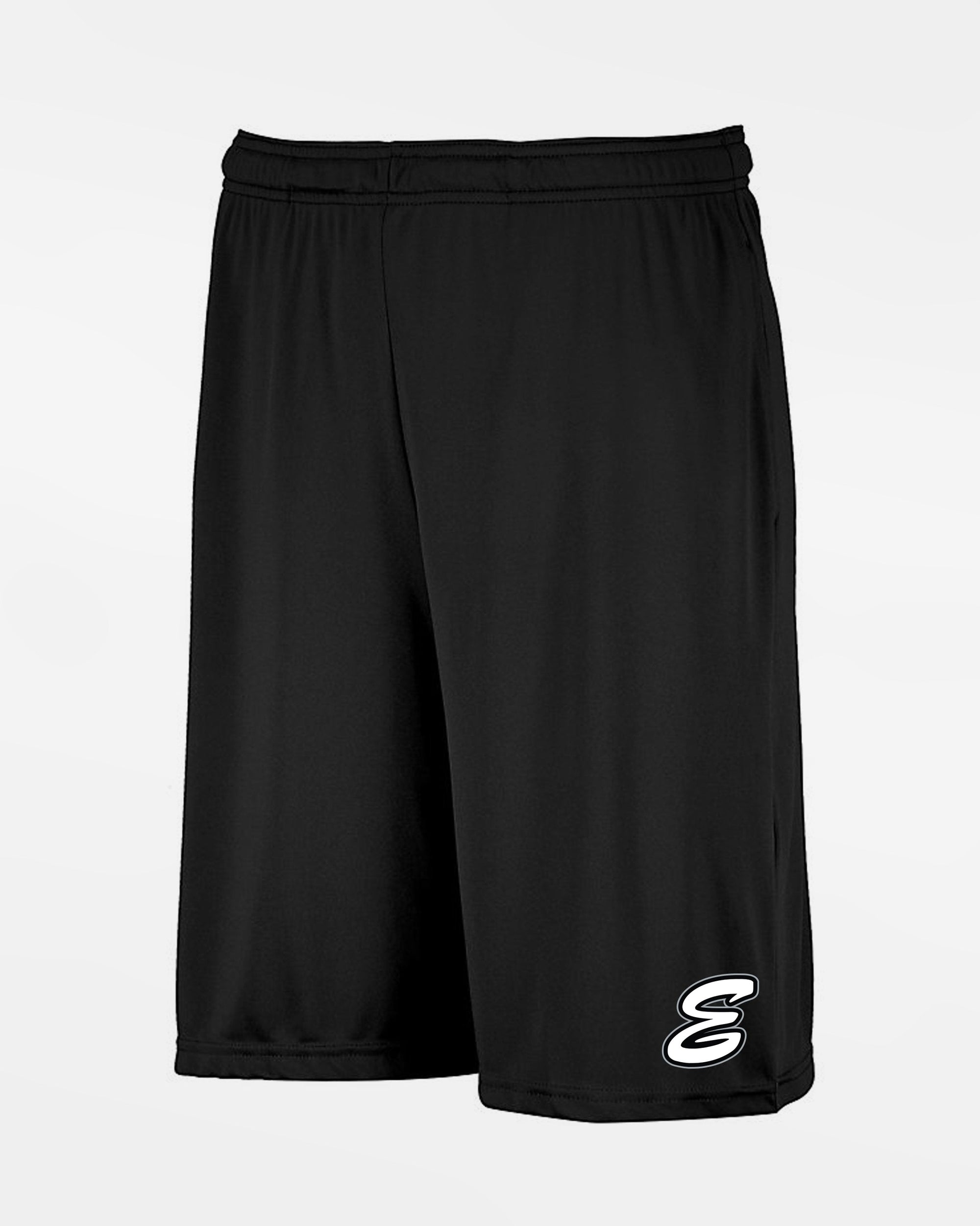 Russell Athletic Stretch-Performance Short mit Taschen "Zülpich Eagles", E, schwarz-DIAMOND PRIDE