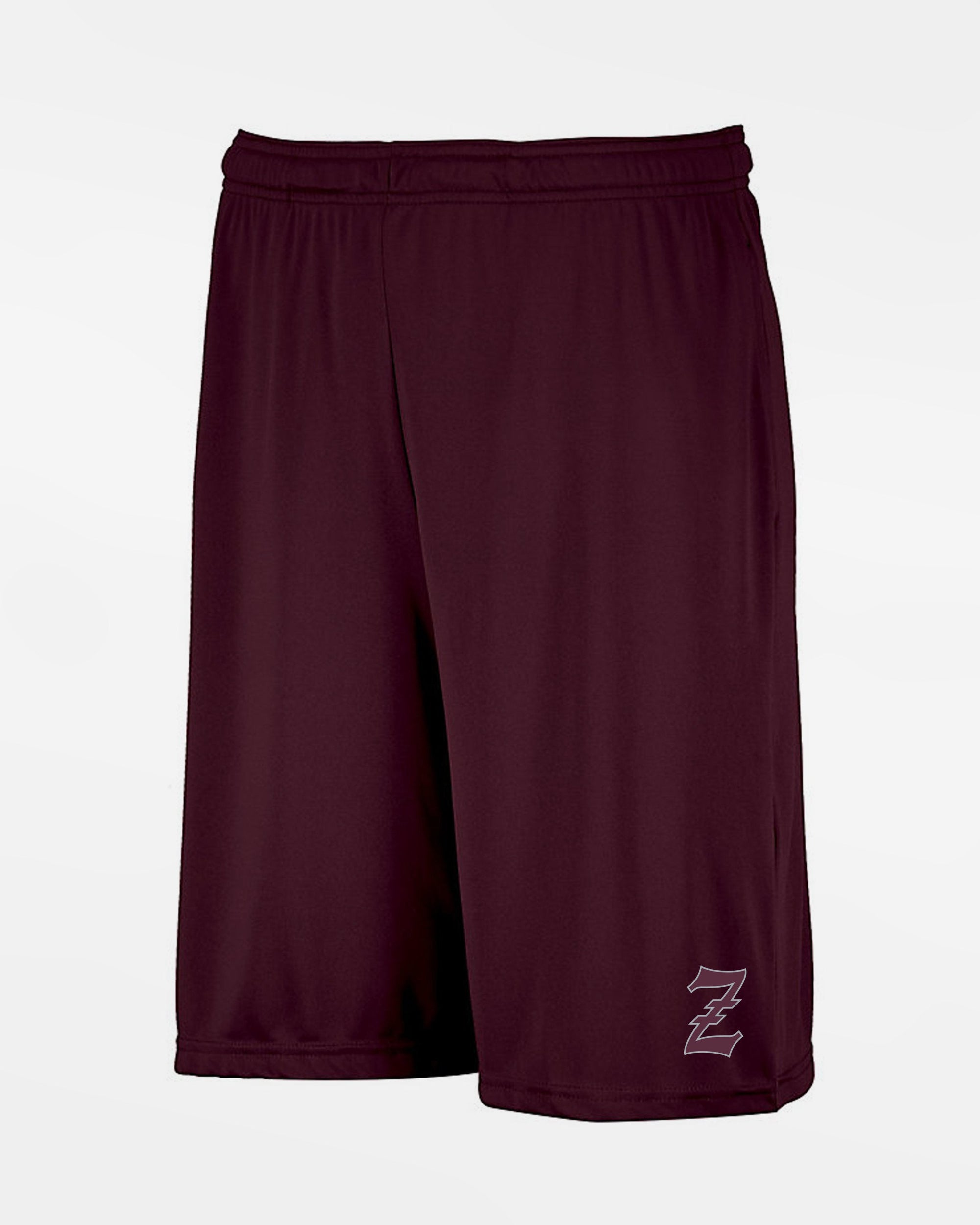 Russell Athletic Stretch-Performance Short mit Taschen "Zülpich Eagles", Z, maroon rot-DIAMOND PRIDE