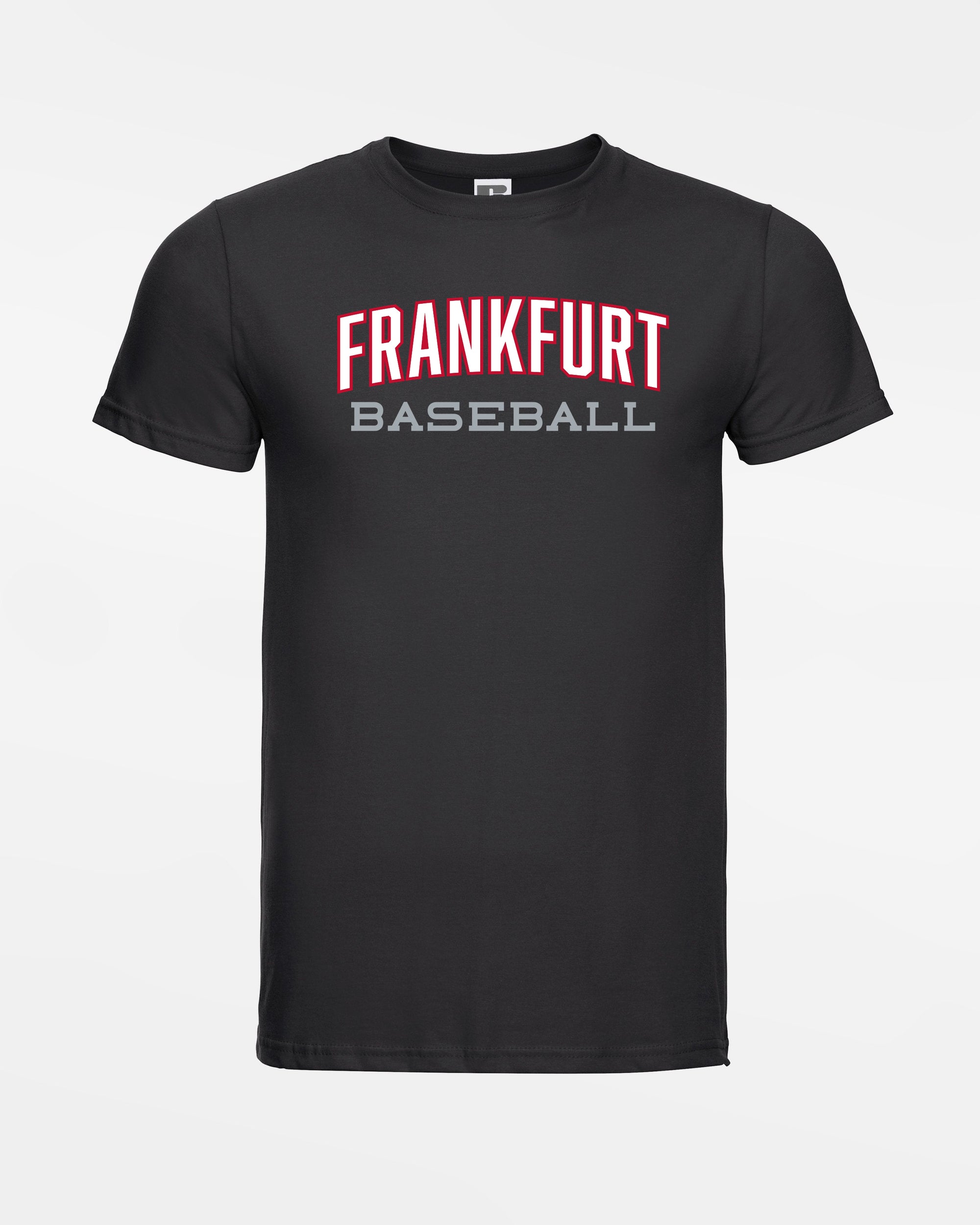 Russell Basic T-Shirt "Frankfurt Eagles", Baseball, schwarz-DIAMOND PRIDE
