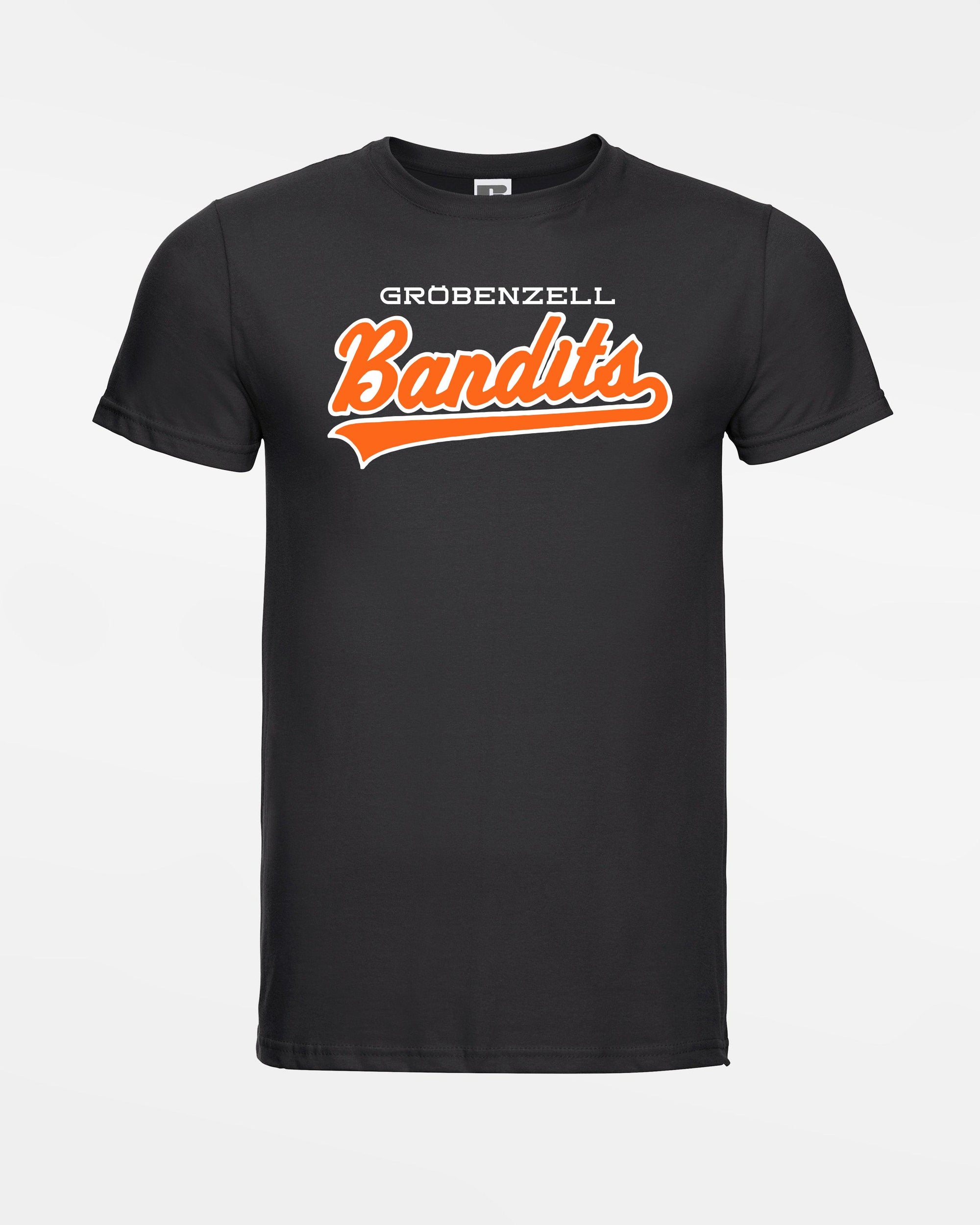 Russell Basic T-Shirt "Gröbenzell Bandits", City, schwarz-DIAMOND PRIDE