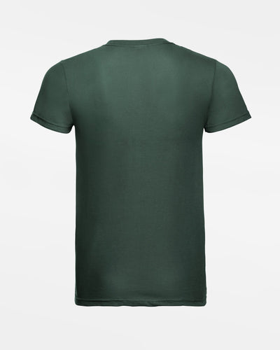 Russell Basic T-Shirt "Grünwald Jesters", Script, dunkelgrün-DIAMOND PRIDE