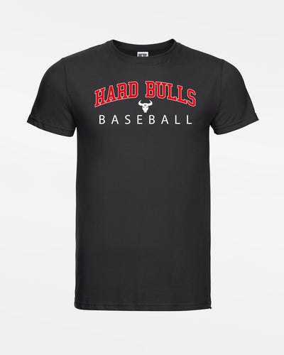 Russell Basic T-Shirt "Hard Bulls", City Baseball, schwarz-DIAMOND PRIDE