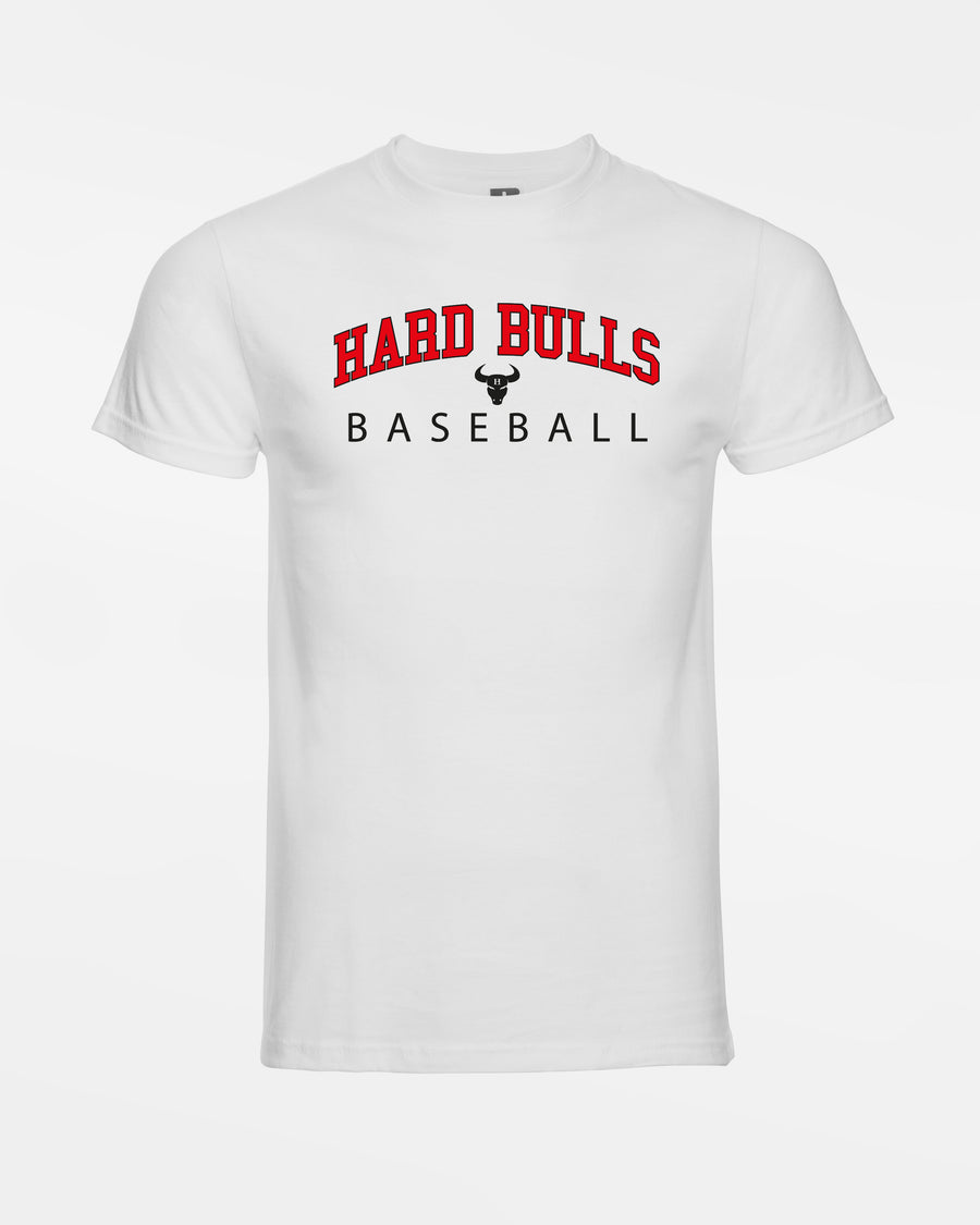 Russell Basic T-Shirt "Hard Bulls", City Baseball, weiss-DIAMOND PRIDE