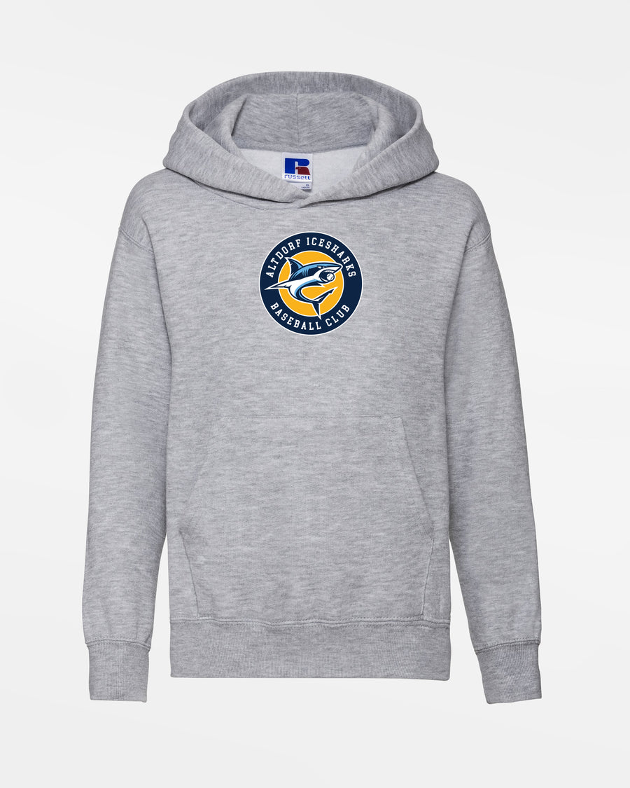 Russell Kids Basic Hoodie "Altdorf Icesharks", Crest, heather grau-DIAMOND PRIDE