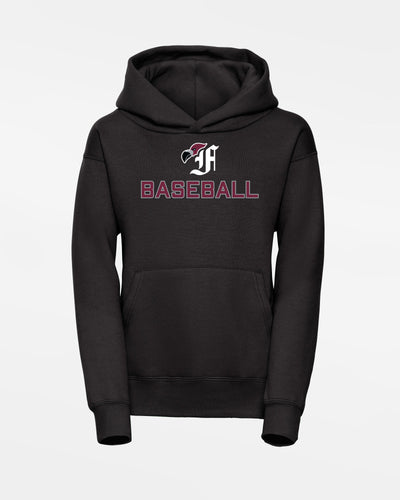 Russell Kids Basic Hoodie "Berlin Flamingos", Bird & Baseball, schwarz-DIAMOND PRIDE