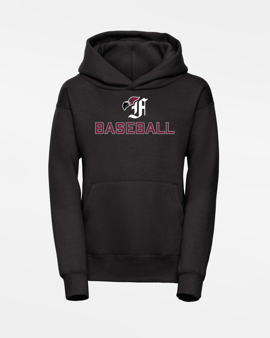 Russell Kids Basic Hoodie "Berlin Flamingos", Bird & Baseball, schwarz-DIAMOND PRIDE