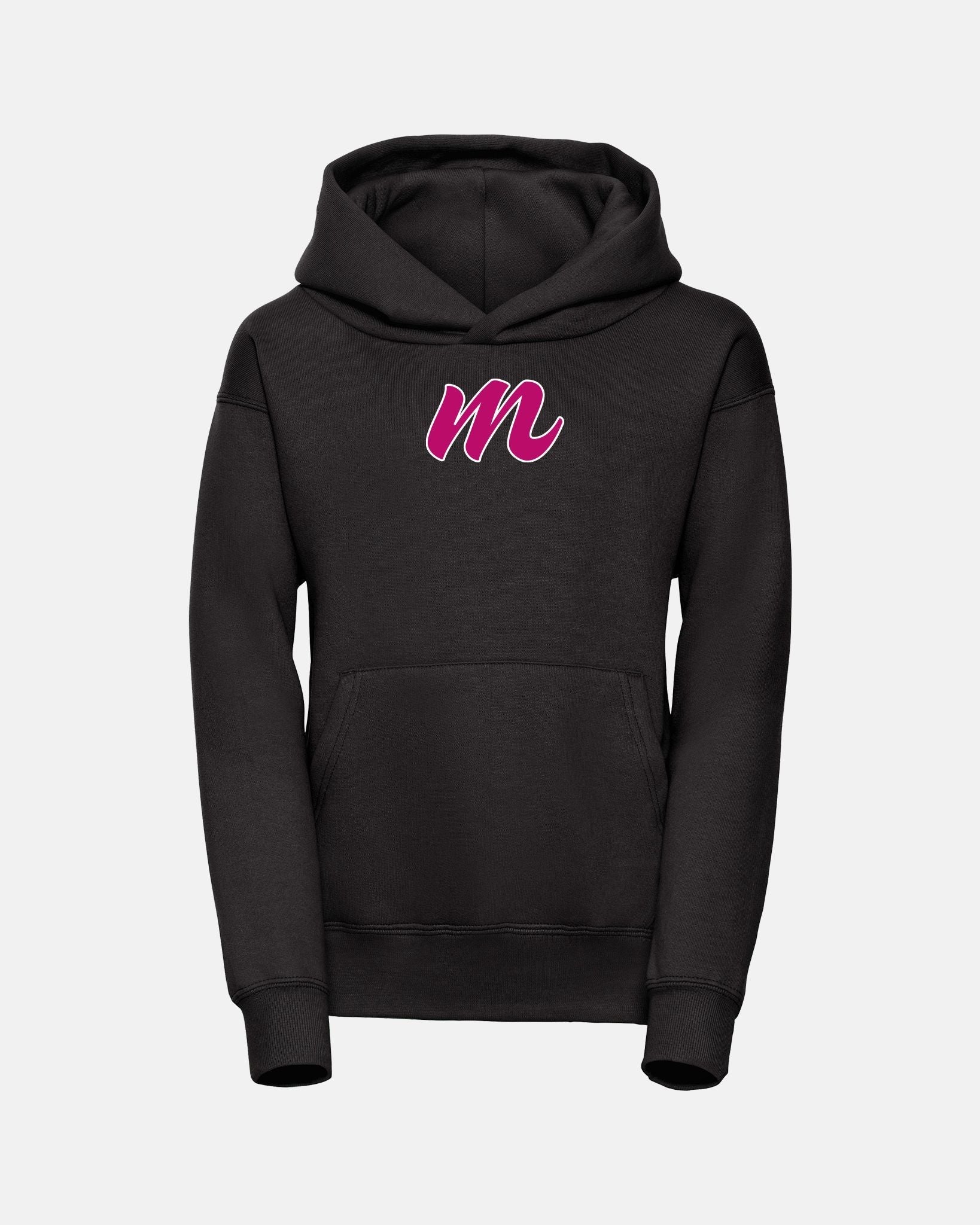 Russell Kids Basic Hoodie "Bonn Magentics", M, schwarz-DIAMOND PRIDE