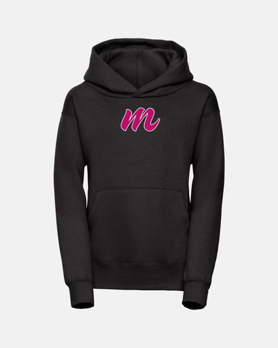 Russell Kids Basic Hoodie "Bonn Magentics", M, schwarz-DIAMOND PRIDE