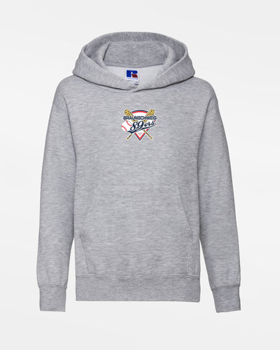 Russell Kids Basic Hoodie "Braunschweig 89ers", Primary Logo, heather grau-DIAMOND PRIDE