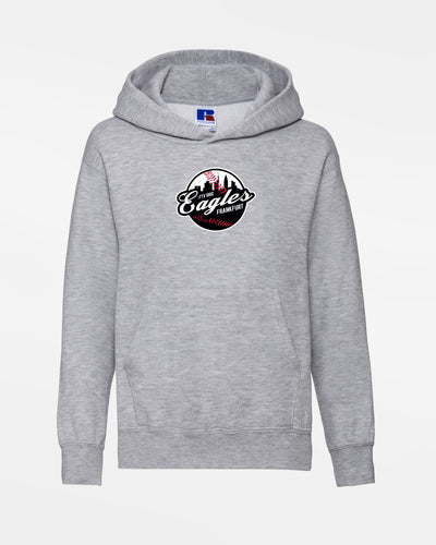 Russell Kids Basic Hoodie "Frankfurt Eagles", Crest, heather grau-DIAMOND PRIDE
