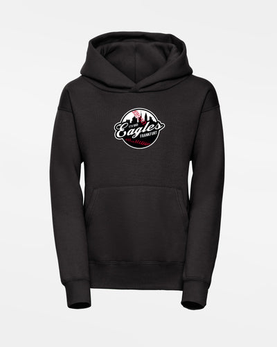 Russell Kids Basic Hoodie "Frankfurt Eagles", Crest, schwarz-DIAMOND PRIDE