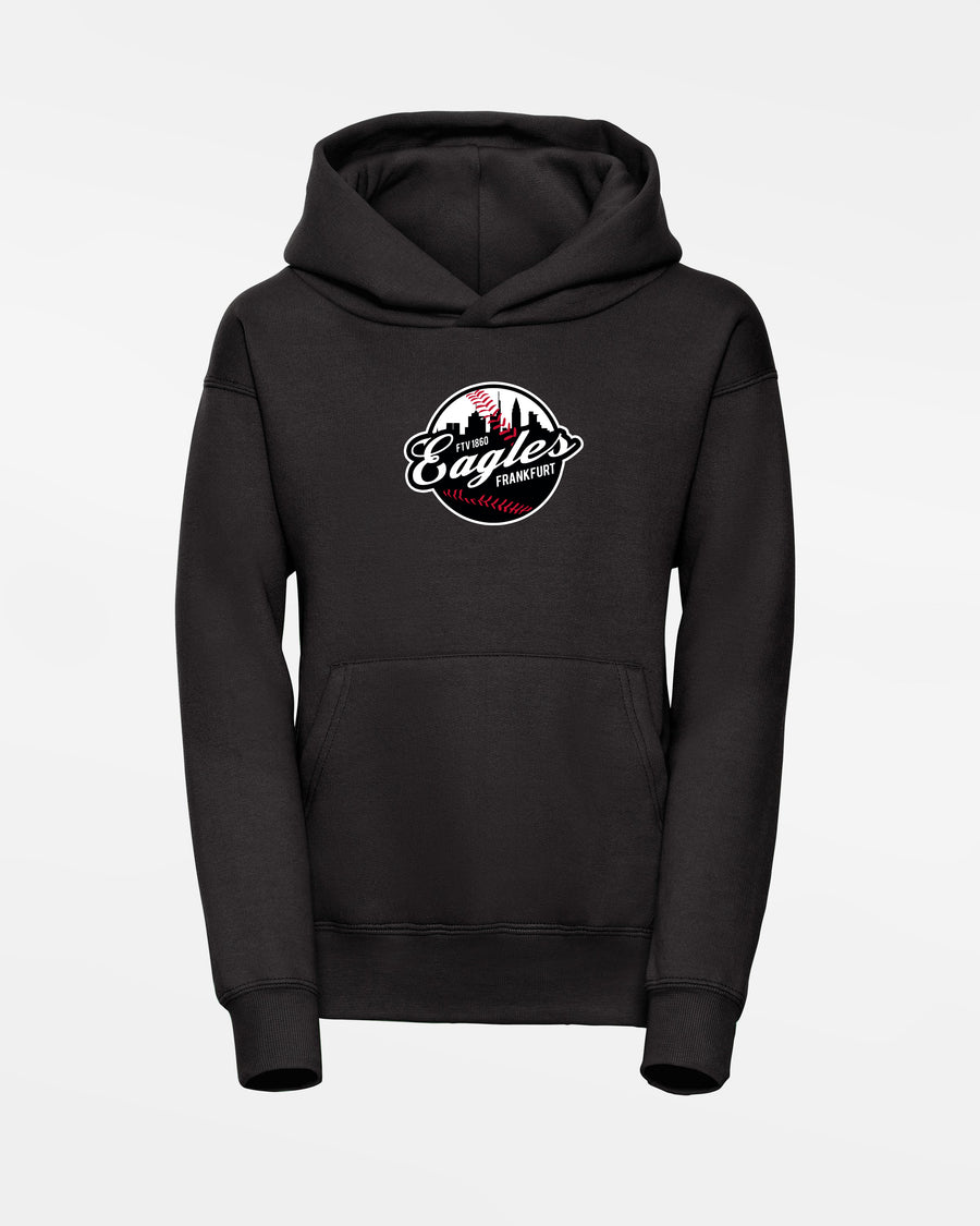 Russell Kids Basic Hoodie "Frankfurt Eagles", Crest, schwarz-DIAMOND PRIDE