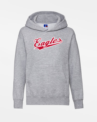 Russell Kids Basic Hoodie "Frankfurt Eagles", Eagles, heather grau-DIAMOND PRIDE