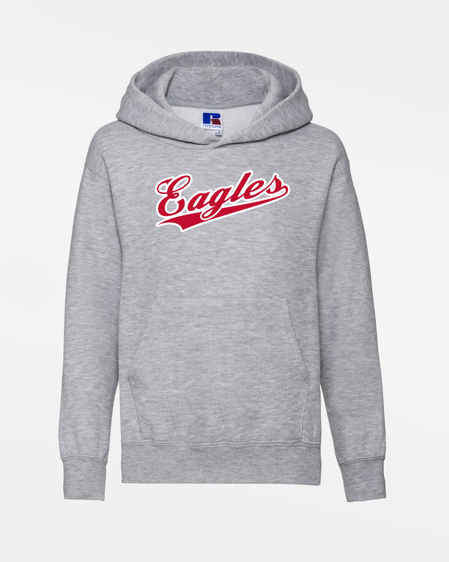 Russell Kids Basic Hoodie "Frankfurt Eagles", Eagles, heather grau-DIAMOND PRIDE