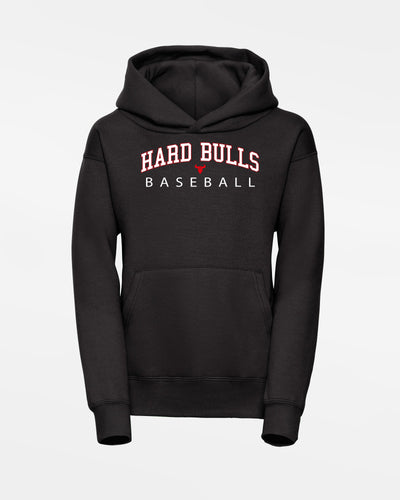Russell Kids Basic Hoodie "Hard Bulls", City, schwarz-DIAMOND PRIDE