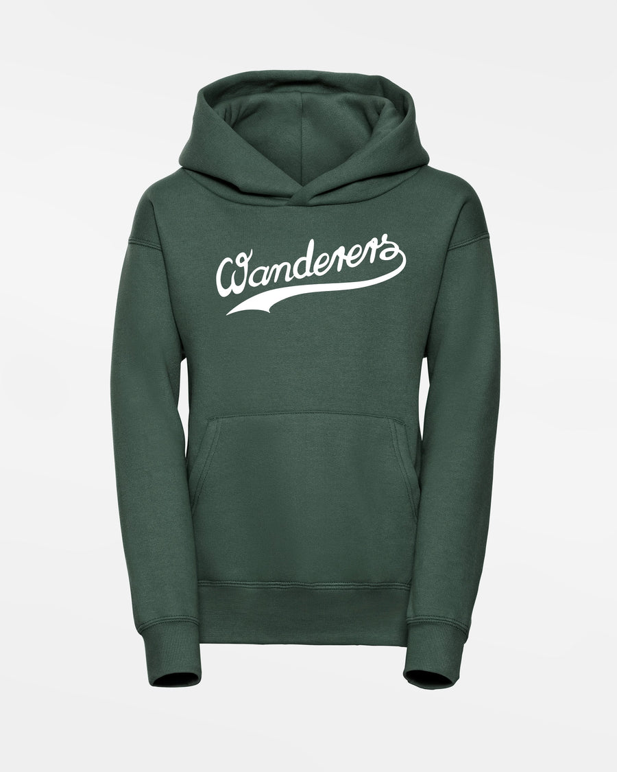 Russell Kids Basic Hoodie "Herrenberg Wanderers", Script, dunkelgrün-DIAMOND PRIDE