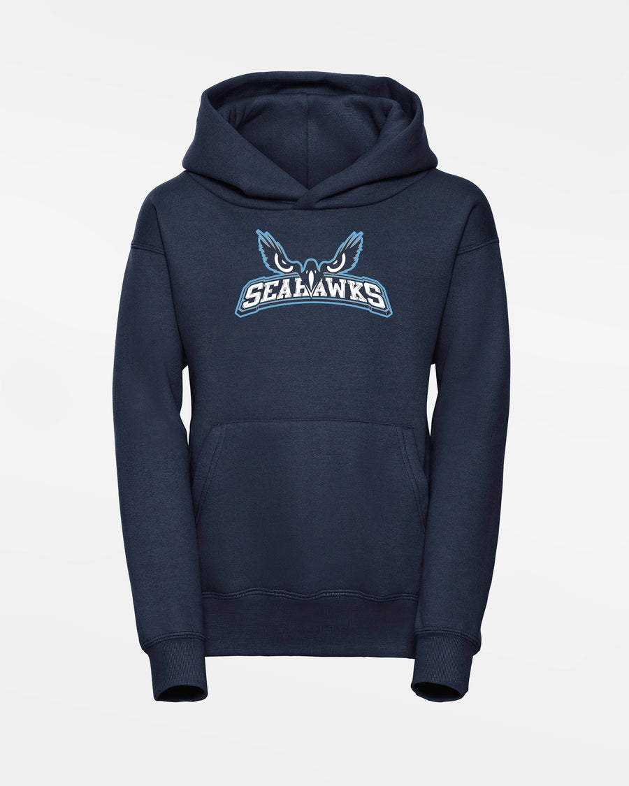 Russell Kids Basic Hoodie "Kiel Seahawks", Eyes & Script, navy blau-DIAMOND PRIDE