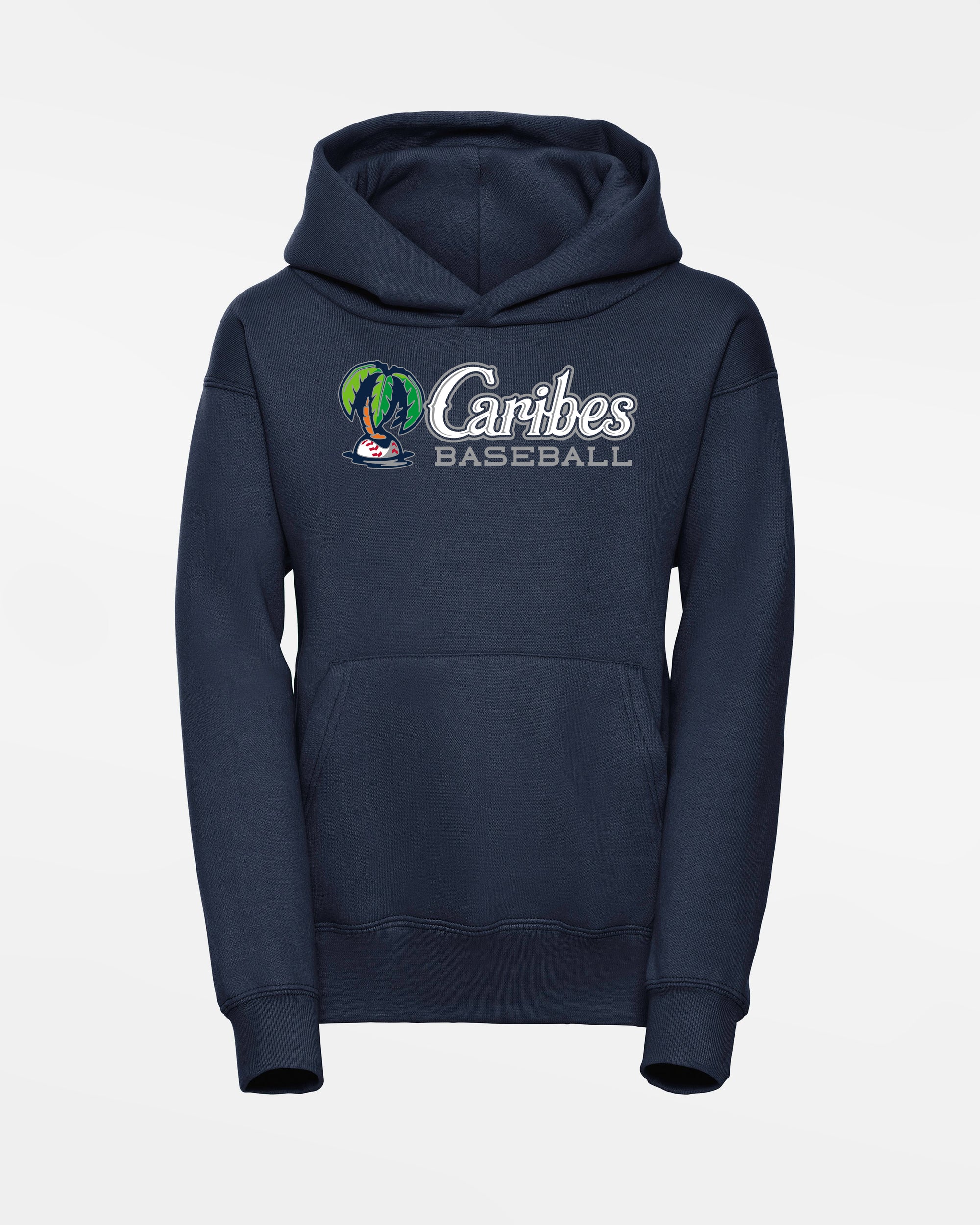 Russell Kids Basic Hoodie "Munich Caribes", Baseball, navy blau-DIAMOND PRIDE
