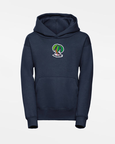 Russell Kids Basic Hoodie "Munich Caribes", Palme, navy blau-DIAMOND PRIDE