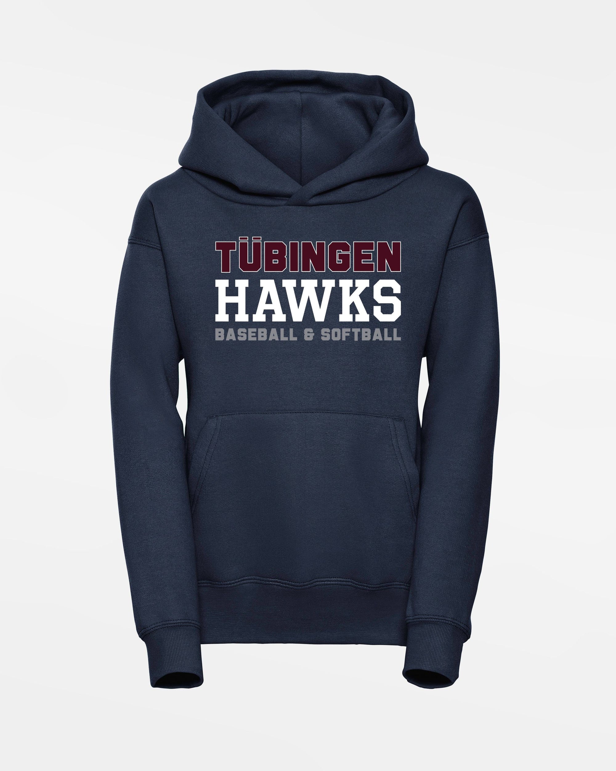 Russell Kids Basic Hoodie "Tübingen Hawks", Primary Logo, navy blau-DIAMOND PRIDE